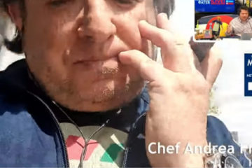 Chef Andrea Frizzi with Il Posto TME Coronavirus Coverage Day 25
