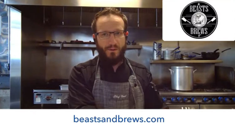 Chef Noah Siebenaller Beasts and Brews TME Coronavirus Coverage 19