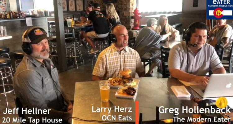 Jeff Hellner 20 mile Tap House Larry Herz OCN Eats Greg Hollenback The Modern Eater Host TME Coronavirus Coverage Day 74