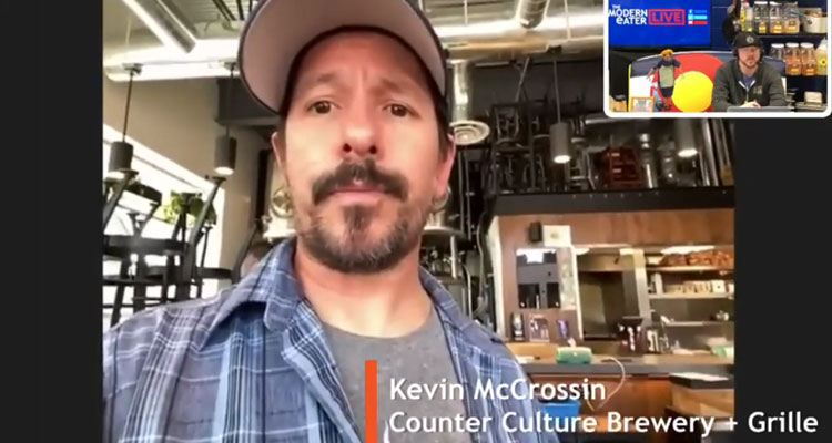 Kevin McCrossin with Counter Culture Brewery and Grille TME Coronavirus Coverage Day 68