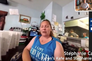 Stephanie Carter Karens Kafe and Stephanies Bar TME Coronavirus Coverage Day 60