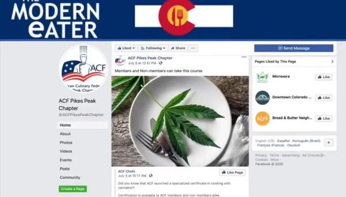 Marijuana leaf Facebook ACF